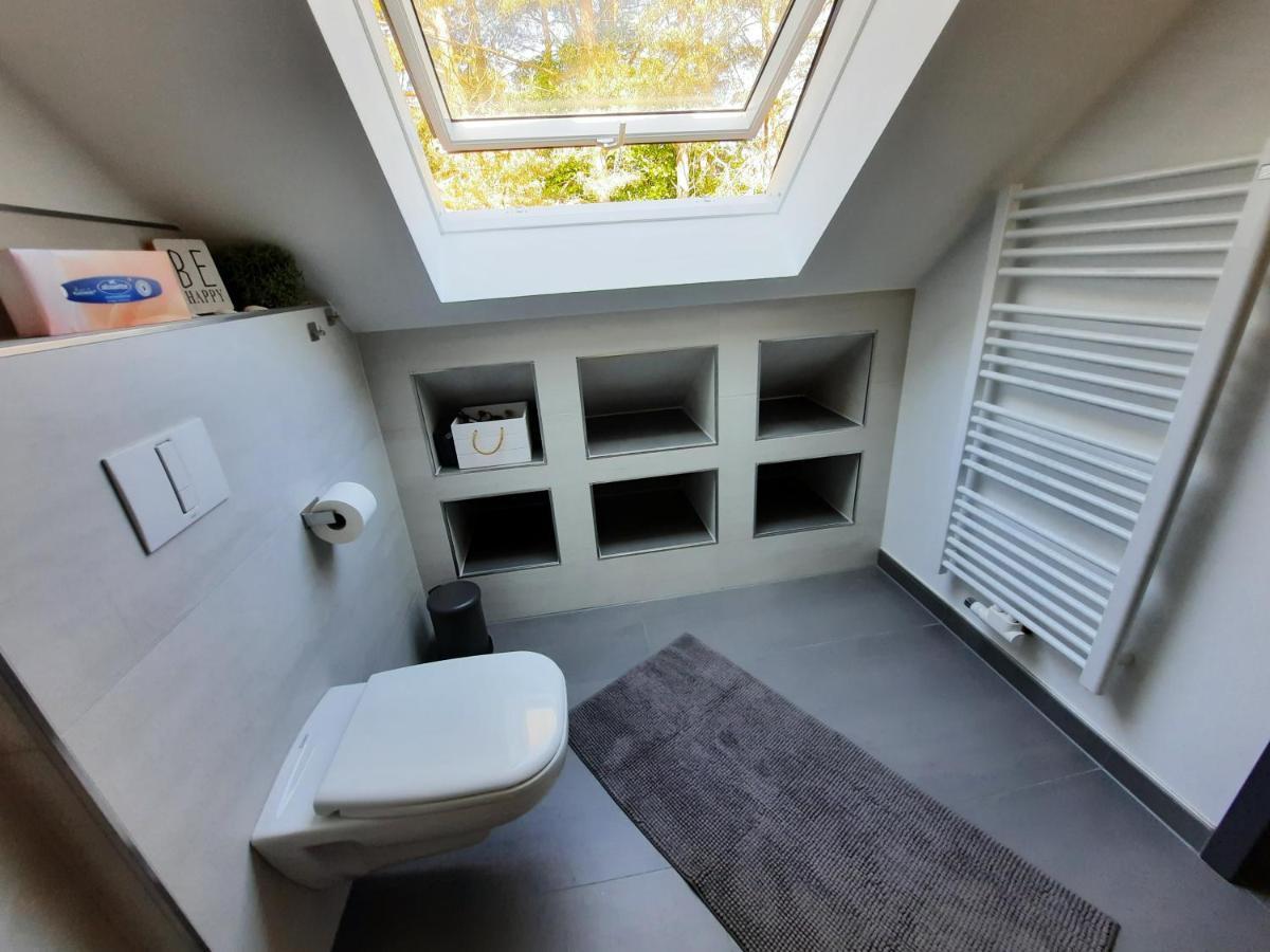 Ferienwohnung Zum Waldblick Fuenfseen Exterior foto