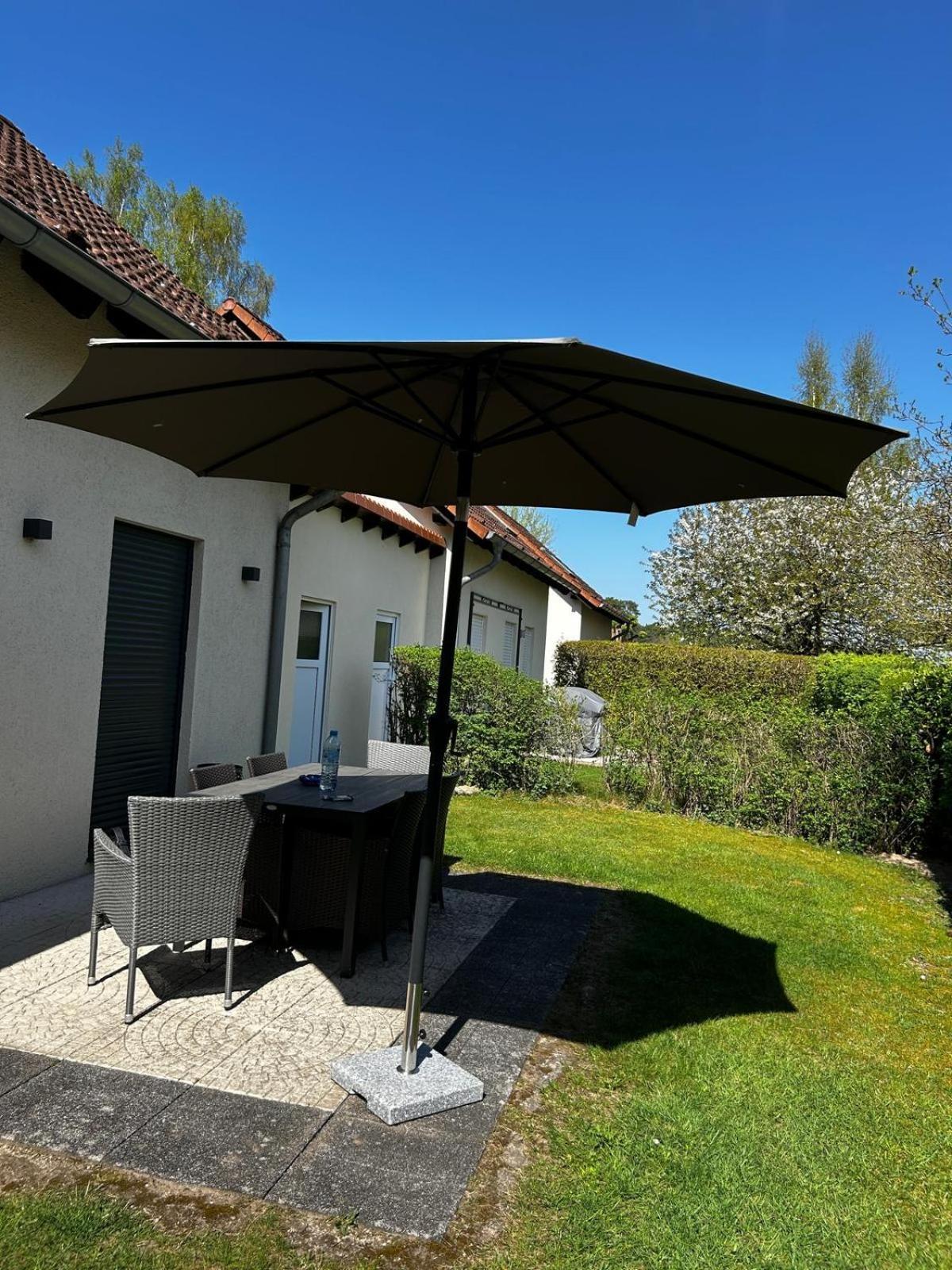 Ferienwohnung Zum Waldblick Fuenfseen Exterior foto