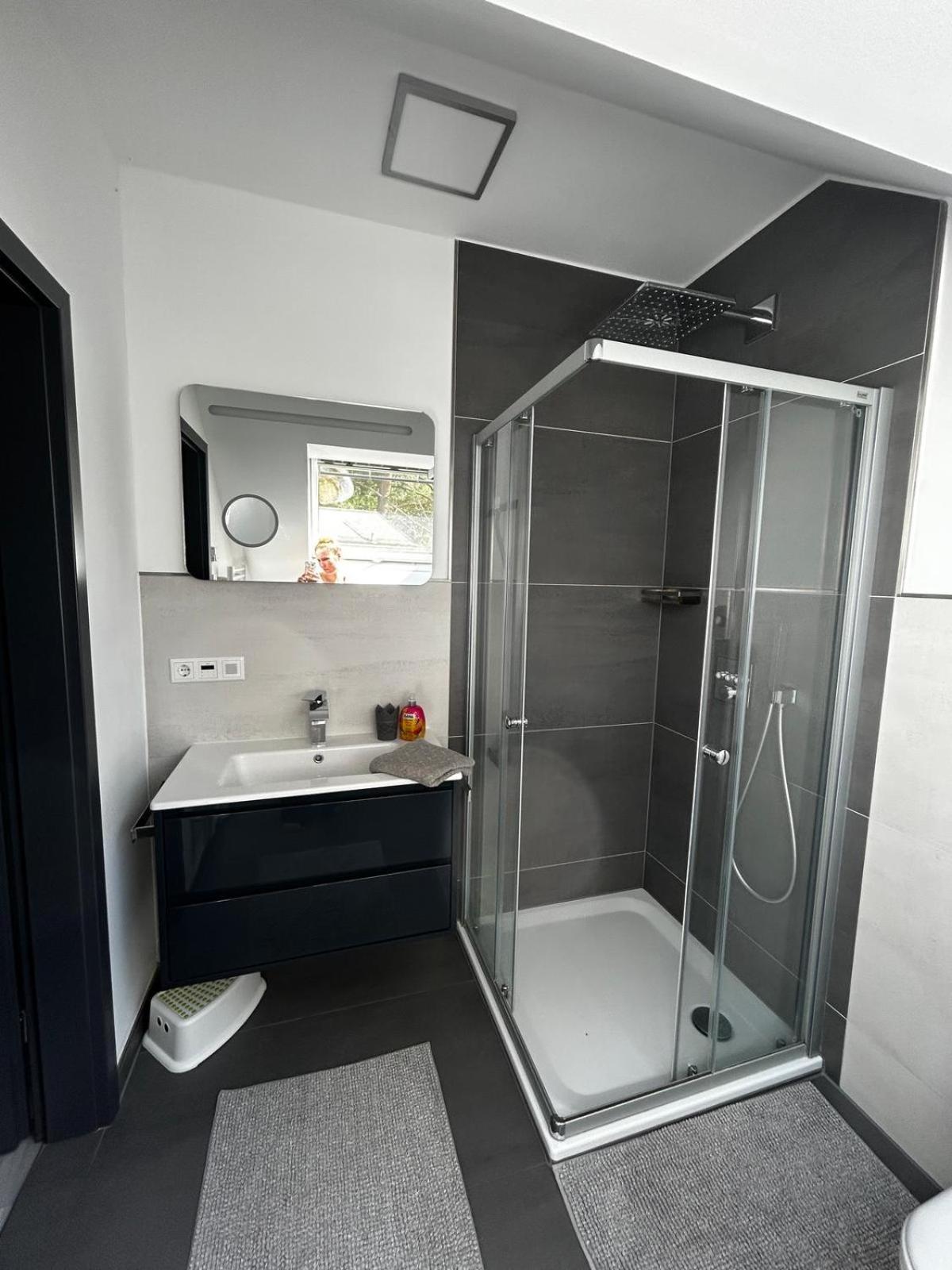 Ferienwohnung Zum Waldblick Fuenfseen Exterior foto